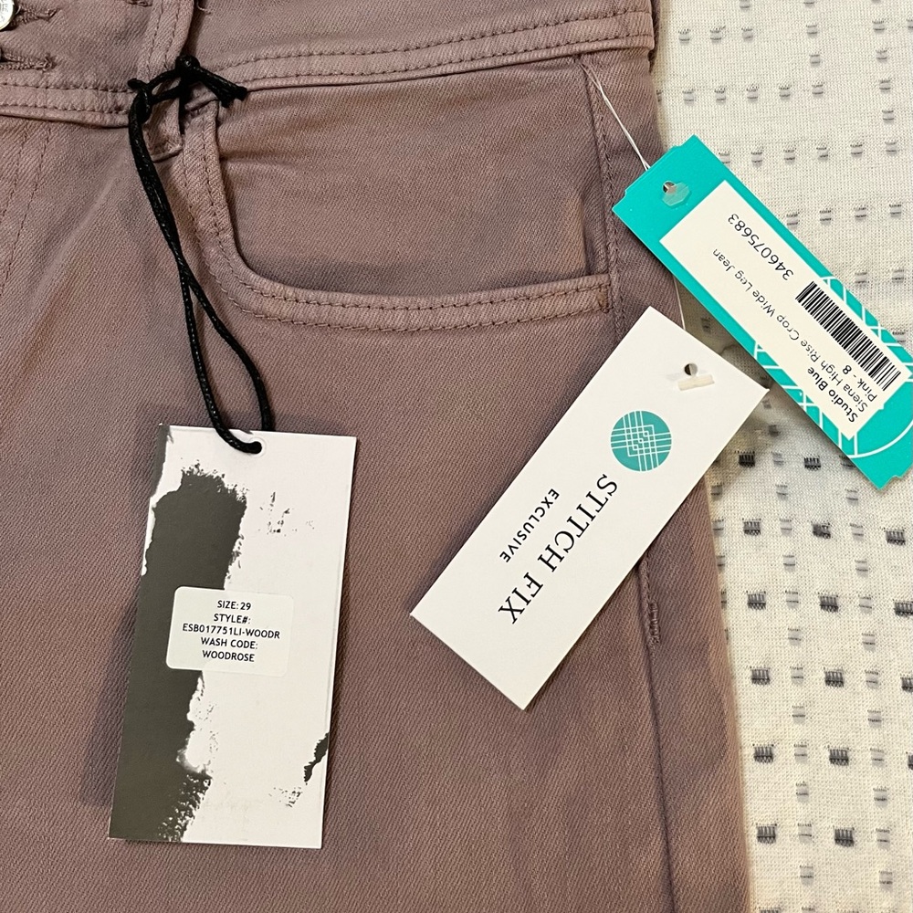Stitch Fix Women's High Rise Lavender Jeans